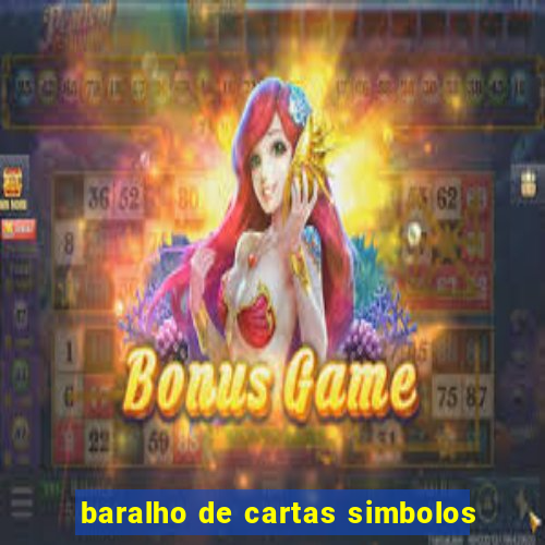 baralho de cartas simbolos